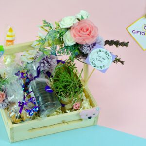 Floral Baby Shower Wrap Gift Hampers in Gurgaon Delhi NCR Noida India