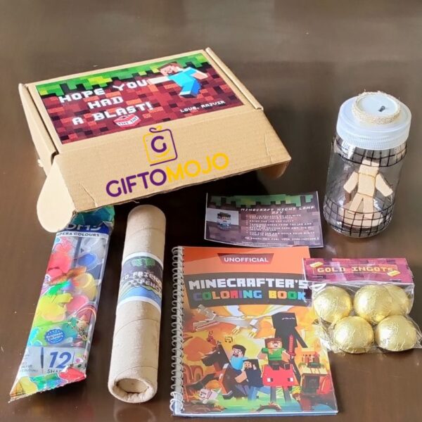 Minecraft Theme Return Favours Gift Hampers in Gurgaon Delhi NCR Noida India