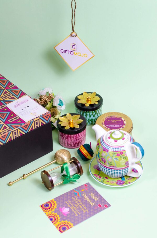 Buy/Send Diwali Tea Decadence Gift Box in Gurgaon Delhi NCR Noida India